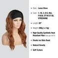 thumbnail image 2 of STUDIOCUT BY PROS Headband Wig 20 Inch Loose Wave Quick Wrap Headband Wig Long Wavy Curly Wigs for Black Women High Heat Resistant Synthetic Wigs HBW004 (OT1B/27/30), 2 of 7