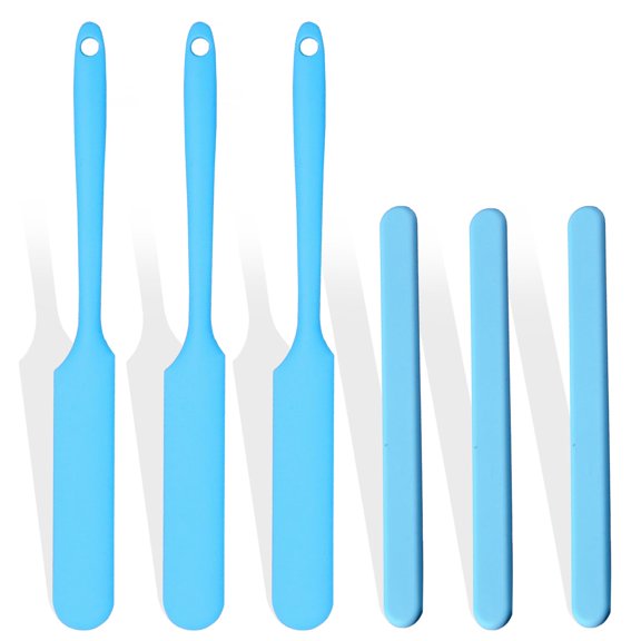 Set aplicador de cera LEISENOR, silicona, antiadherente, reutilizable, 6 unidades