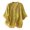 Yellow, variant on Womens Tops 2026 Plus Size Fashion Cotton Linen Loose Cotton Embroidery Mesh V-neck Shirt Woman