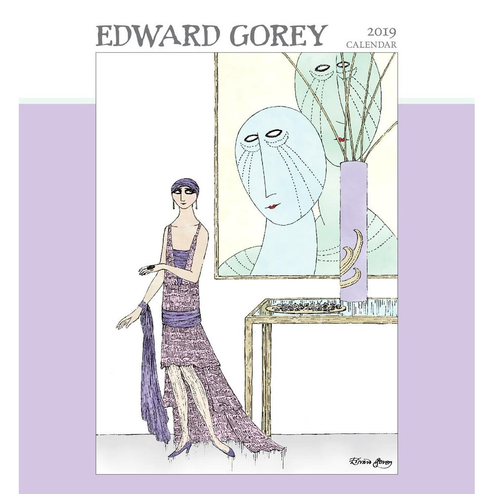 Edward Gorey 2019 Wall Calendar (Other) - Walmart.com - Walmart.com