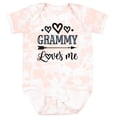 thumbnail image 3 of Inktastic My Grammy Loves Me Grandchild Girls Baby Bodysuit, 3 of 5
