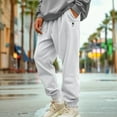 thumbnail image 5 of Dalix Astronaut Embroidery Heavy Weight Fleece Sweatpants Soft Lounge Pant Drawstring Waistband Pockets Mens in Lunar Gray S Small, 5 of 5