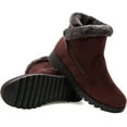thumbnail image 6 of winter warm women's snow boots button cotton shoes, 6 of 14