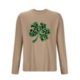 thumbnail image 3 of Blusas y camisas de manga larga con cuello redondo para hombre, deportivas, fitness, hogar, pijamas navideños estampados, camiseta de manga larga con cuello redondo, blusa de poliéster para hombre, 3 of 3