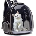 thumbnail image 2 of Cat Pet Carrier Backpack Transparent Capsule Bubble Pet Backpack Small Animal Puppy Kitty Bird Breathable Pet Carrier for Travel ShopWise Round, 2 of 10