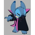 thumbnail image 2 of Men's Lilo & Stitch Alien Vampire Pull Over Hoodie Athletic Heather Large, 2 of 4