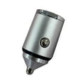 thumbnail image 2 of Cargador de coche con minianillo oculto de 100 W, carga ultrarrápida PD30w + QC3.0 de metal., 2 of 2
