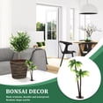 thumbnail image 3 of Milisten 3Pcs Plastic Coconut Palm Tree Miniature Plant Pots Bonsai Craft Micro Landscape DIY Decor, 3 of 5