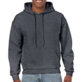 thumbnail image 3 of Gildan - Sudadera con capucha de combinación de tejidos Unisex (Gris oscuro), 3 of 3