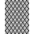thumbnail image 1 of Ahgly Company Machine Washable Indoor Rectangle Transitional Dark Gray Black Area Rugs, 5' x 8', 1 of 7