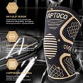 thumbnail image 4 of Aptoco 2 Pcs Copper Knee Sleeve for Men Women Compression Knee Brace Knee Support for Running, Sports, Workout, 4 of 9