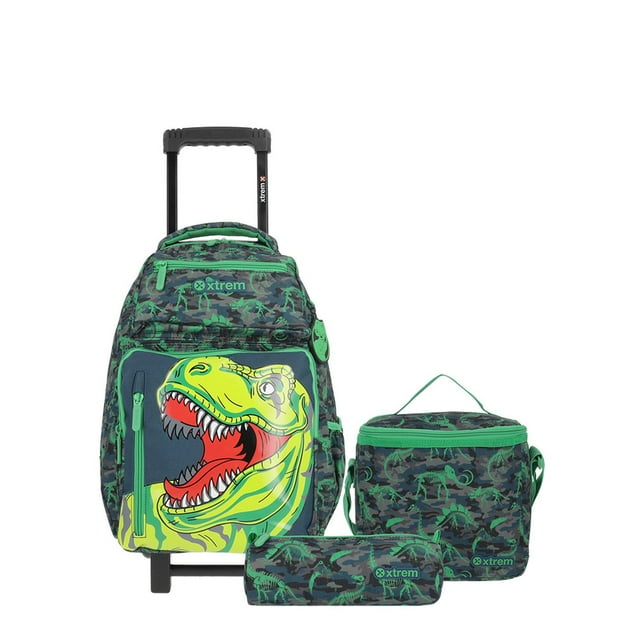 MOCHILA XTREM NEW RUN PACK 4XT GREEN DINO