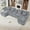 Grey, variant on Wiilayok U Shaped Cloud Couch Modular Sectional Sofa 133" Extra Deep Fluffy Chenille Double Chaise Lounge, Central Console w/ Dual USB-C & A Ports, Storm Gray
