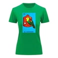 thumbnail image 3 of Playera Blusa El Cotorro De La Loteria Mexicana Tradicion Mexicana Color Verde Talla Mediana Marca Emil SaEs, 3 of 4