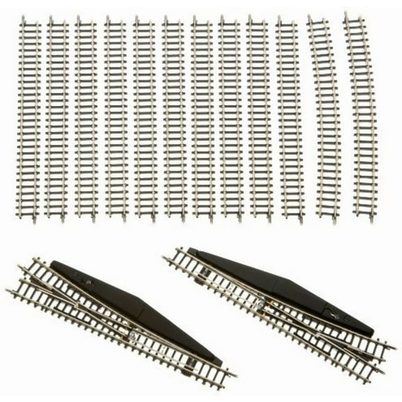 Marklin 8190 Z Scale Extension Set with Manual Turnouts scale