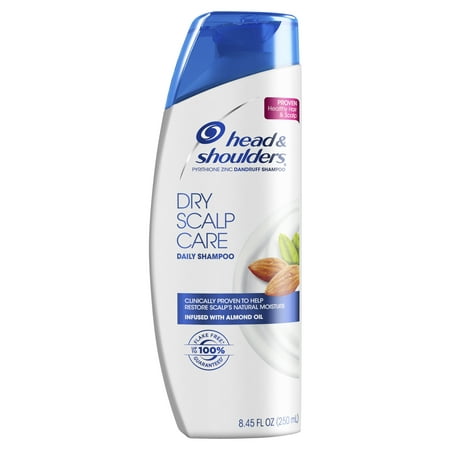 Head and Shoulders Dry Scalp Care Daily-Use Anti-Dandruff Shampoo, 8.45 fl (Best Dry Scalp Shampoo For Color Treated Hair)