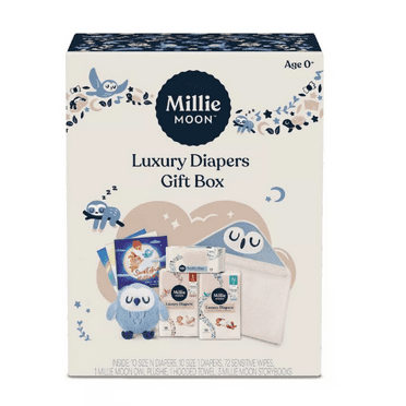 Millie Moon Luxury Disposable Diapers Gift Set - 20pk