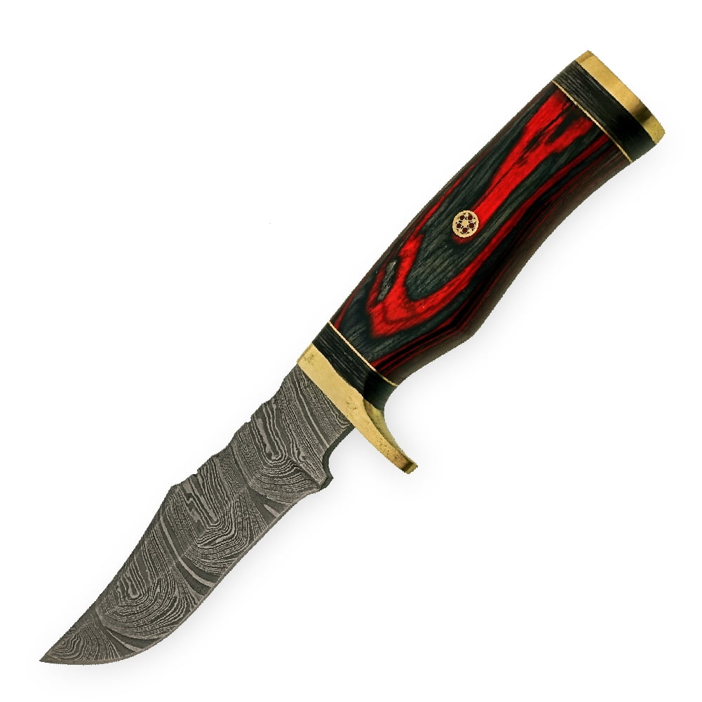 Handmade Damascus Steel Hunting Knife/Skinning Knife SS-17452