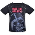 thumbnail image 3 of STAR WARS Lucasfilm Boy's 4-Pack Short Sleeves Graphic Tee Shirt, Black/Red/Green/Yellow, 6, 3 of 9