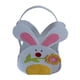 thumbnail image 4 of Easter Bunny Basket Easter Treat Bags 2 Piece Easter Bunny Gift Bag Storage Bag Canvas Decorative Basket Easter Storage Bag Easter Basket Stuffers for Boys & Girls (White), 4 of 9