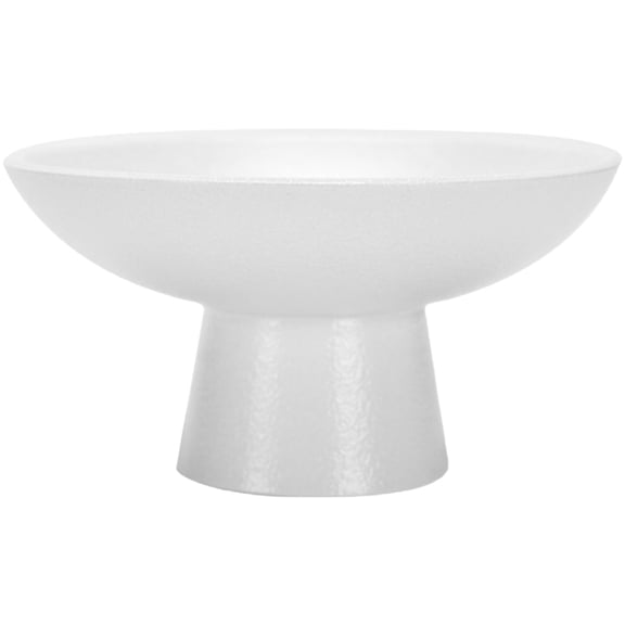 YEAHIBABY White Ceramic Fruit Bowl Elegant Dessert Display for Various Occasions