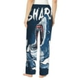 thumbnail image 3 of Balery Shark print Women's Pajama Pants,Ultra Lightweight Pjs,Lounge Pant-XX-Large, 3 of 9