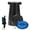 Black, variant on Upgraded Collapsible Stool With Cushion 1000 Lbs Capacity & 19.7-in High Wider Taller Heavy Duty Portable Telescoping Foldable Seat For Adults Camping Travel Music Festivals Outdoors