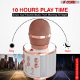 thumbnail image 5 of 5 Core Microphone Wireless Karaoke Mic With Speaker 3 in 1 Portable Bluetooth Microfono Inalambrico, 5 of 5