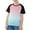 Mint Green, variant on Hduncf Boys Girls Color Block Short Sleeve Crewneck T Shirt Raglan Shirts Trendy Gradient Casual Loose T-Shirts Tops Green 3 Years