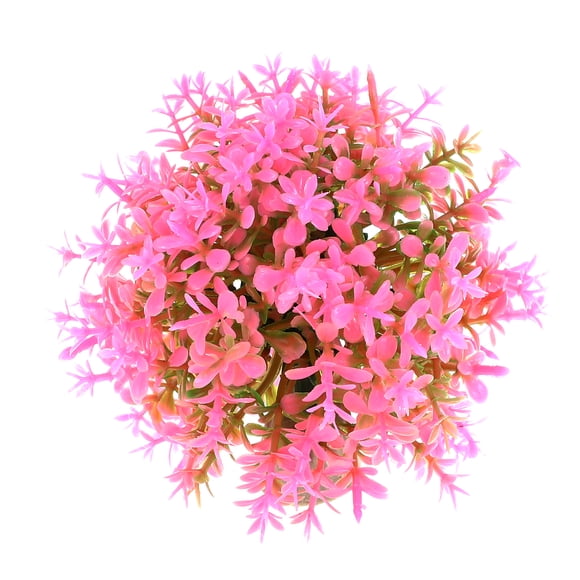 1uds Acuario Césped Bola Paisaje Plantas Rosa 3.74x3.74 Pulgadas