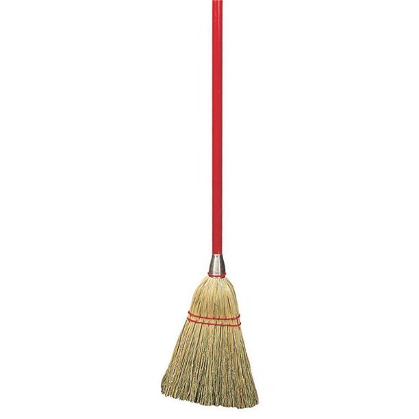 34 in. Corn Lobby Broom