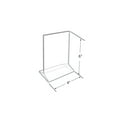 thumbnail image 5 of Top Loading Clear Acrylic T-Frame Sign Holder 4" Wide x 6'' High-Vertical, 10-Pack, 5 of 6