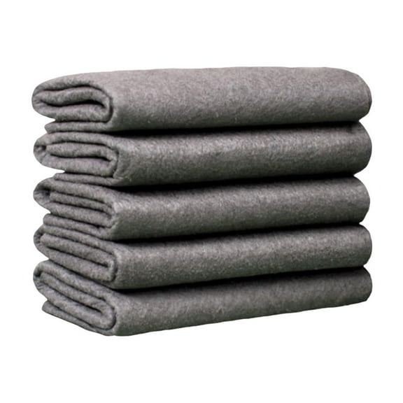 5-Piece Thicken Magical Microfiber Cleaning Cloths, No Streaks Reusable for Kitchens Glass Cars, Strong Water Absorption & Non-Shedding, 11.8x11.8 Inch Large Size, Easy to Wash