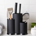 thumbnail image 1 of HEALEEP Organizador De Cuchillos Para Cocina En Plástico Negro Resistente Y Duradero, 1 of 8