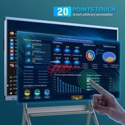 JYXCN Interactive Whiteboard, 4K Uhd Smart Board for Classroom, 55 Inch Digital Electronic Whiteboard and Smartboard for Presentation and Education