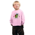 thumbnail image 2 of Wild Bobby My Teacher Survived 100 Days of Me Funny Dinosaur Cool Dino, 100 Days of School 2024 2025 Design for Kids Youth Boys Girls School Toddler Long Sleeve Shirt, 2 of 6