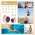 thumbnail image 3 of Reloj inteligente Blintok Fitness Tracker con más de 100 modos deportivos, color rosa, 3 of 7