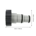 thumbnail image 3 of Pawsdot -Resistant Hose Adapter Grey 2Pcs, 3 of 6