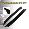 thumbnail image 2 of Mad Hornets L+R Windshield Pillar Trim Exterior Molding For Hyundai Veloster 2012-2017, 2 of 9
