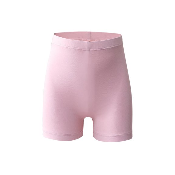 SERTG Girls Solid Color Thin Breathable Underwear Sports Play Comfort Casual Boyshorts Kids Boxer Briefs