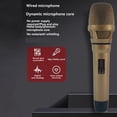 thumbnail image 3 of Professional Dynamic Handheld Microphone Wired Microphone Anti-Howling Dynamic Stereo Studio Mic, 3 of 7