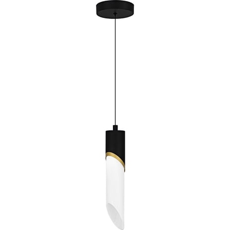 PCAYS1503MBK Quoizel Lighting Alys - 8W 1 LED Mini Pendant-13.75 Inch Tall and 2.5 Inch Wide