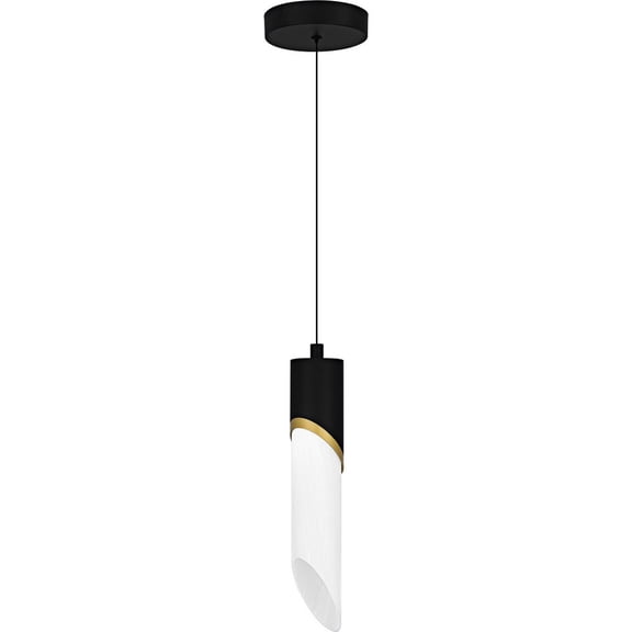 PCAYS1503MBK Quoizel Lighting Alys - 8W 1 LED Mini Pendant-13.75 Inch Tall and 2.5 Inch Wide