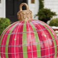 thumbnail image 2 of Outdoor Christmas Inflatable Decorated Ball, Christmas Ornaments 23.6Inch Outdoor Christmas PVC Inflatable Decorated Ball for Home Outdoor Christmas Decor with Pump 3, 2 of 3