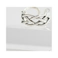 thumbnail image 5 of Love Knot Braided Vintage Antique Rings Sterling Silver Open Band for Women Men, 5 of 6