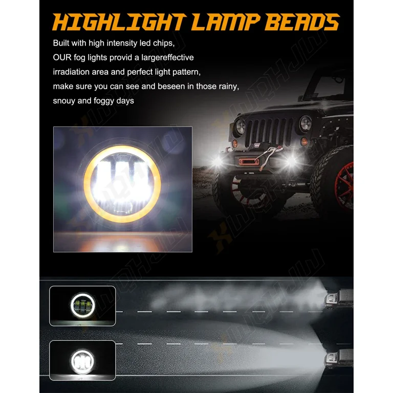 2013 dodge charger fog lights 2PCS 4