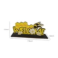 thumbnail image 3 of JWshufel Bee Decor Centerpiece for Parties and Weddings with Cute Mini Wood Ornaments Suit for Home Table Shelf Tiered Tray and Festival Decoration Favors with Bumblebees, 3 of 5
