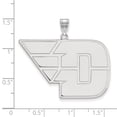 thumbnail image 2 of 10k White Gold Official Licensed Collegiate University of Dayton (UD) XL Pendant, 2 of 4