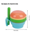 thumbnail image 3 of Baby Food Maker Portable Infant Newborn Food Masher Processor Smasher Fruit Feeder SetBlue(9pcs), 3 of 4