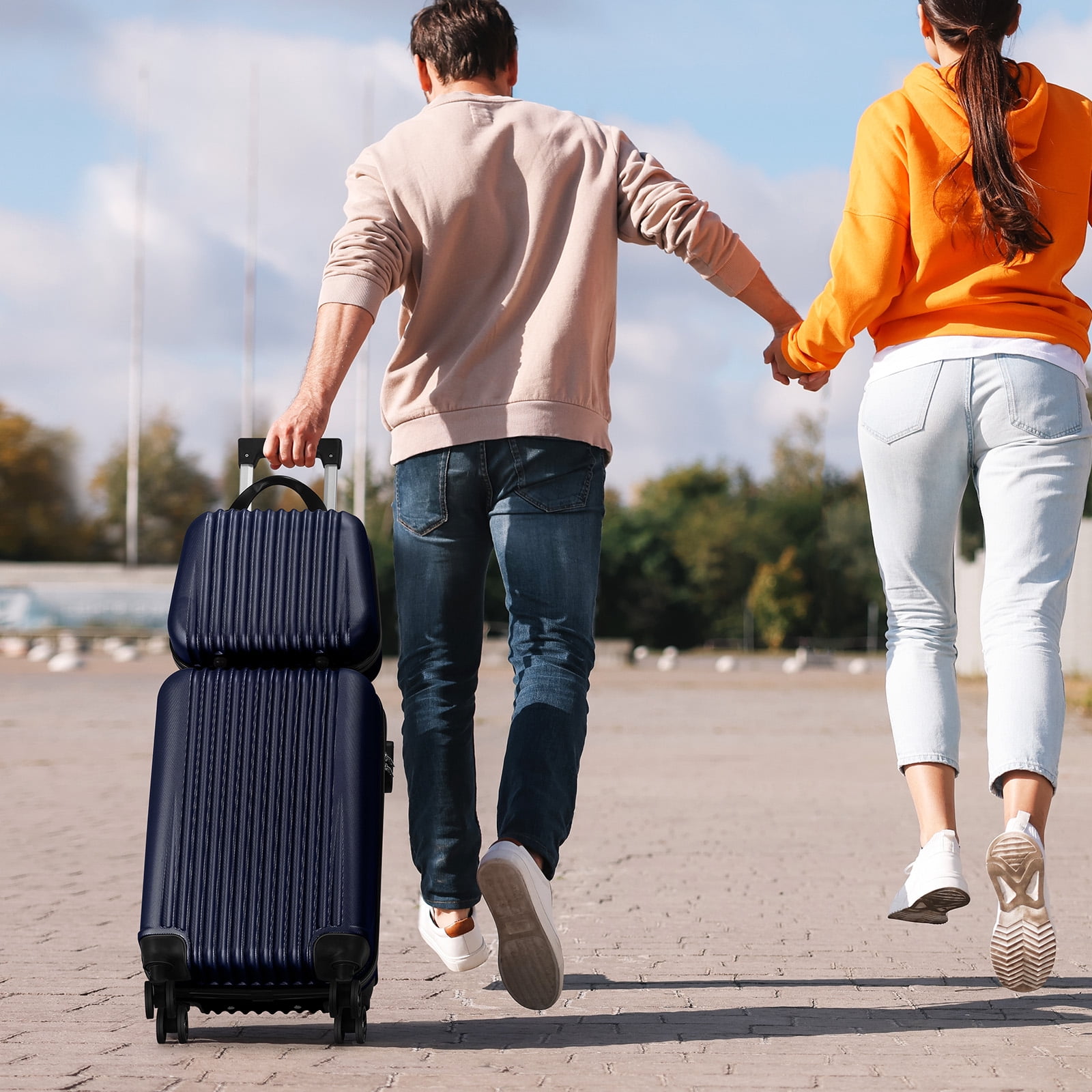 20 Inch Carry On Suitcase Lightweight with 14in case